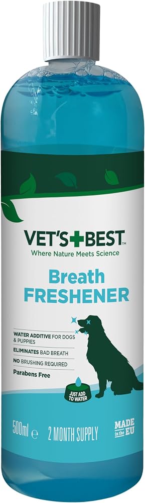 Vet's Best Köpekler için Ağız Bakım Suyu 500 ml