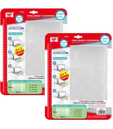 Aurora Store 10x COPRI QUADERNI Maxi PPL A4 Trasparenti Con Banda Colorata Ed Etichetta Extra Resistente DORSO RINFORZATO COPERTINE QUADERNONI