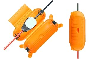 Brennenstuhl Safe-Box BIG IP44 / Schutzbox für Verlängerungskabel (Schutzkapsel für Kabel im Außenbereich) gelb