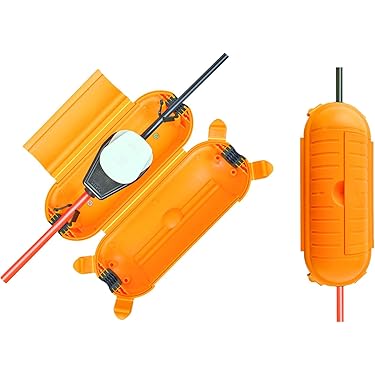 4 stuks - Kabelbox verlengsnoer kabelhaspel kabel verleng haspel met 4