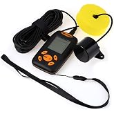 Valkyrie Dijital Balık Bulucu Ultrasonik Sonar Gps100Mt Siyah