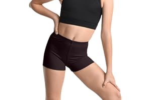 NetSetUK Girls Cycling Shorts - Kids neon Microfiber hot Pants Stretchy Comfortable fit Girls Shorts for Yoga, Ballet, Gymnastics, School & Sportswear