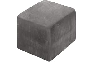 ZXWCYJ Square Velvet Ottoman Cover, Square Foot Stool Cover, Stretch Footstool Slipcover, Luxury Velvet Pouffe Cover For Living Room Storage Stool Protector Cover Washable,D,50 * 50CM