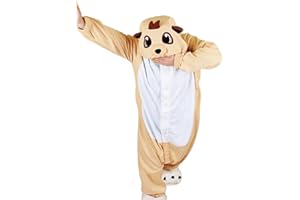wotogold Animal Suricate Pyjamas Unisexe Cosplay Costumes Adultes