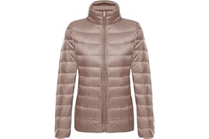 Pengniao Abrigo Plumas Ultralight Mujer Plumiferos Ligeros Mujer Abrigos Plumon Acolchado Chaqueta Plumifero Ligero Corto Señora Ultraligero Chaquetas Invierno Cazadoras Chaquetones Tallas Grandes