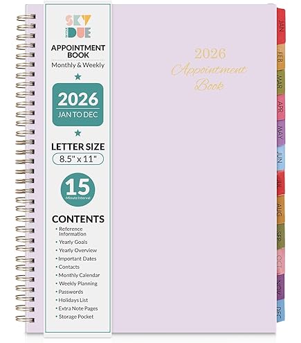 2025 Appointment Book, Printable Appointment Planner With 15 Minute - View #6