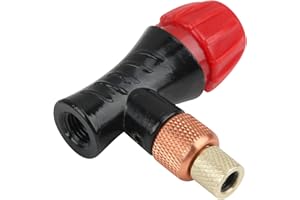 WONVIFY Articolo Bombolette CO2 Adattatore Valvola per Bici, Adattatore Pompa Bicicletta per 16G Biciclette da Montagna e da Strada,Valvola per Bomboletta CO2 con Doppio Attacco