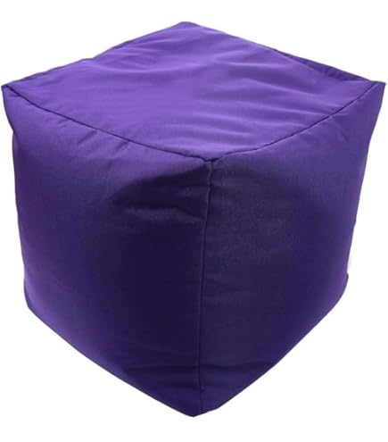 Cube Bean Bag Foot Rest Stool Pouffe Living Room Beanbag Ottoman