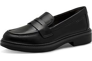 Tamaris Comfort Damen Slipper aus Leder Elegant