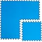 EYEPOWER 1cm Dicke Poolmatte 4er Set Bodenmatte 1qm Bodenfliesen Bodenfolie Unterlage für Pool Robustes erweiterbares…