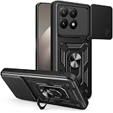 Coverzone Xiaomi Mi 15T İle Uyumlu PhoenixShield S&uuml;rg&uuml;l&uuml; Sistem Kamera Korumalı Kapak Tam Koruma Manyetik Vega Kapak Siyah