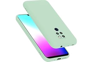 Cadorabo Funda para Huawei Mate 20 en Liquid Verde Claro - Cubierta Proteccíon de Silicona TPU Delgada e Flexible con Antichoque - Gel Case Cover Carcasa Ligera