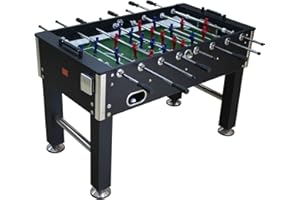 NG Biliardi Biliardino - Calcio Balilla Andromeda - Piano in Vetro - Il Migliore - regolamentare