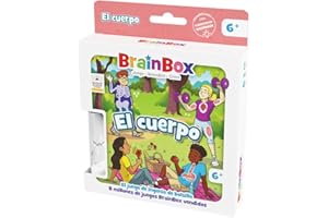 BEZZERWIZZER Beezerwizzer Studio | BrainBox Pocket El Cuerpo | Juego de Cartas | A Partir de 6 Años | A Partir de 1 Jugador | 10 Minutos por Partida | Español
