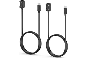 BLIKEJIN 2-Pack Charging Cable for Galaxy Fit3 Watch Replacement Charger (Type-C)