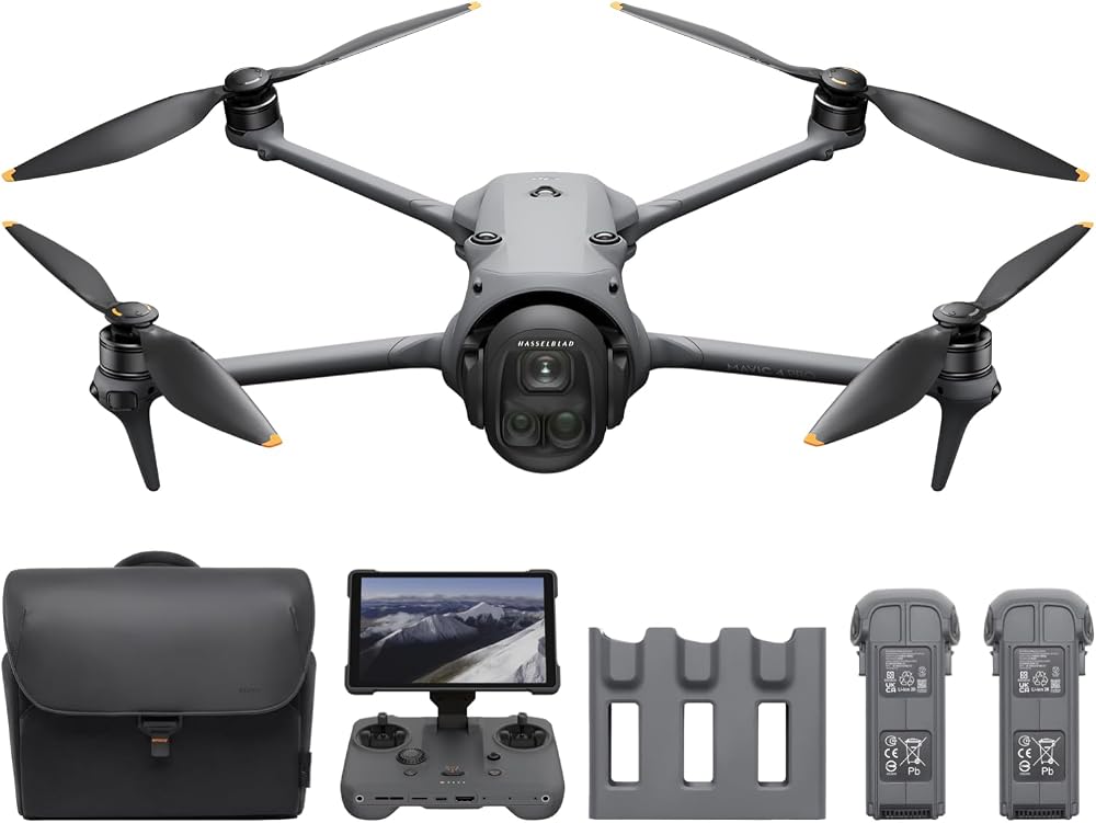 DJI Mavic 4 Pro Drone, 512 GB Creator Combo, DJI RC Pro 2 Kumanda, 100 MP 4/3 CMOS Hasselblad Kamera, 51 Dakika Uçuş Süresi