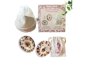 BABY SHELL Conchas de lactancia + Almohadillas Reutilizables | Talla X-Large