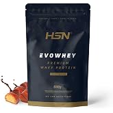 HSN Evowhey Protein Chocolate Hazelnut Chocolate 500g | Whey Protein Concentrate from Grass Cows. Gluten and Soy Free. Does n