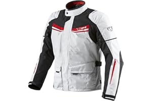 Jet Motorradjacke Herren Mit Protektoren Textil Wasserdicht Winddicht Aquatex