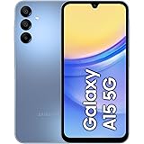 Samsung Galaxy A15 5G, Smartphone Android 14, Display Super AMOLED 6.5" FHD+, 4GB RAM, 128GB, memoria interna espandibile fin