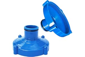 NHTJTHE 2pcs Adattatore per aspirapolvere per Piscina (80 mm su 32 mm) per Tubo di aspirazione