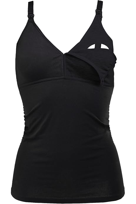Still-Tanktop Mit Integriertem BH – Aus Nylon/Spandex, Verstellbar, Für Schwangerschaft & Stillzeit