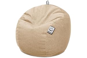 HAPPERS Puff Infantil Terciopelo Arena, Tejido Tacto Piel de melocotón