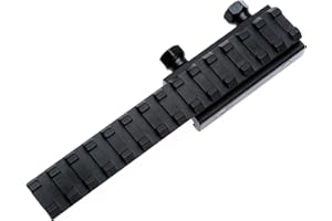 Dophee 145 Millimetri Lungo estesa Flat Top Portata 20mm Base Riser Picatinny