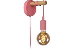 LUCIDE POLA - Applique murale Chambres d'enfant - Ø 12 cm - 1xE27 - Rose