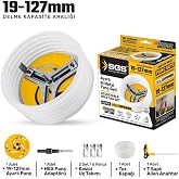SGS SGS3636 K&ouml;r&uuml;k Toz Kapağı Korumalı Ayarlı Bi-Metal Pan&ccedil; Seti (19-127 mm) - Al&ccedil;ıpan, Ahşap, PVC ve Al&uuml;minyum Delme Testeres