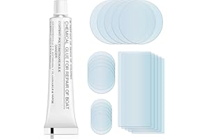 OSDUE Zestaw naprawczy do basenów, wodoodporny materac dmuchany, nadmuchiwany kajak, łódź, materac, namiot, basen i zestaw naprawczy do jacuzzi - łatwy w użyciu, długotrwałe rezultaty