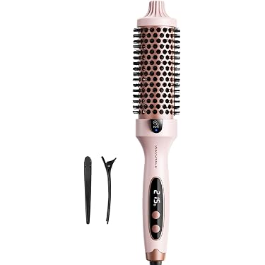 Runde Radialhaarbürste Für Föhn & Styling – Antistatisch, Für Lockiges & Glattes Haar