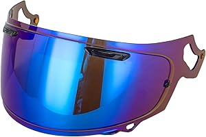 Shkalacar Helmet Visor Motorcycle Helmet Lens Replacement for Arai RX-7X REO XD RX-7V VAS-V Full Face Helmet Shield Helmet Lens