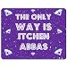 Produktbild The only Way Is Itchen Abbas – PREMIUM Mauspad (5 Dick)