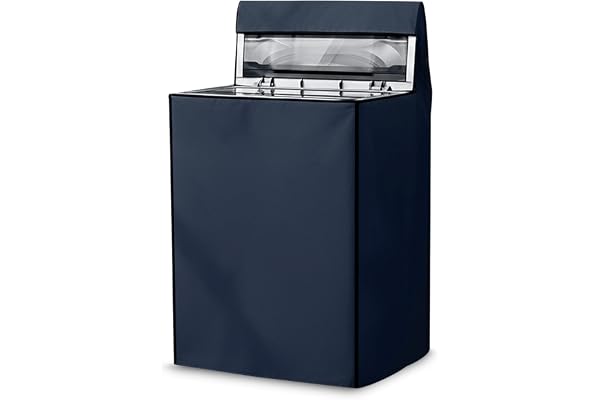Robustt Top Load Fully Automatic Washing Machine Cover for 6 kg, 6.5 kg, 7kg & 7.5 kg (Navy Blue) | Waterproof & Dustproof Po