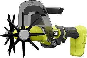 RYOBI 18 V ONE+ Akku-Kompakt-Kultivator RY18HCA-0 (5 cm Arbeitstiefe und 12 cm Arbeitsbreite, 5 cm Arbeitstiefe und 12 cm Arbeitsbreite, ohne Akku und Ladegerät)