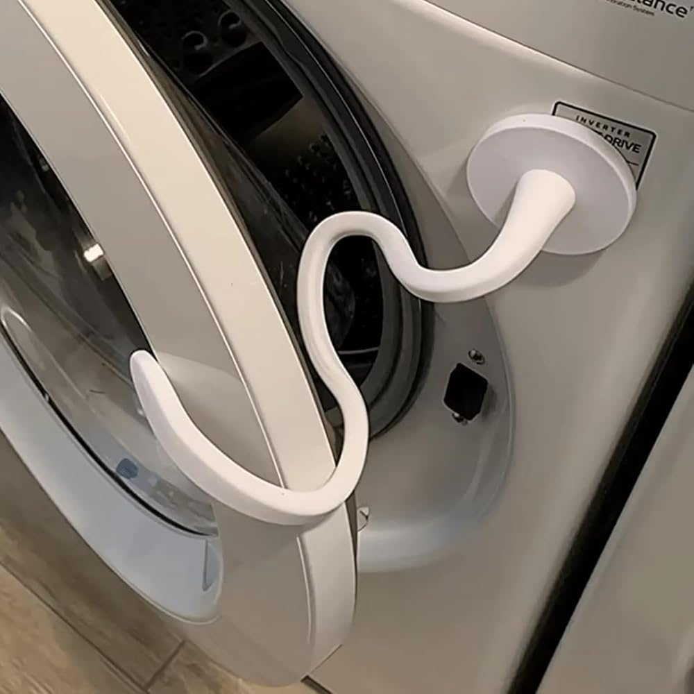 Microcase Manyetik Mıknatıslı Çamaşır Makinası Kapak Sabitleyici Tutucu Beyaz - AL5305