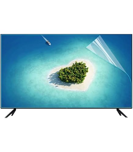 Film Protecteur D'écran Mat Anti-reflets Pour TV De 55", Anti