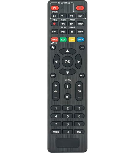 VINABTY Telecomando Di Ricambio Per Set-top Box Strong SRT7807 – Infrarossi, Preprogrammato, Plug-and-Play