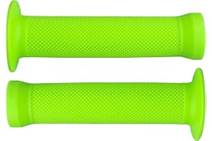 cyclingcolors Mango para Bicicleta, 130 mm, Goma, Calidad, Textura BMX, Freestyle, Dirt diámetro: 22 mm