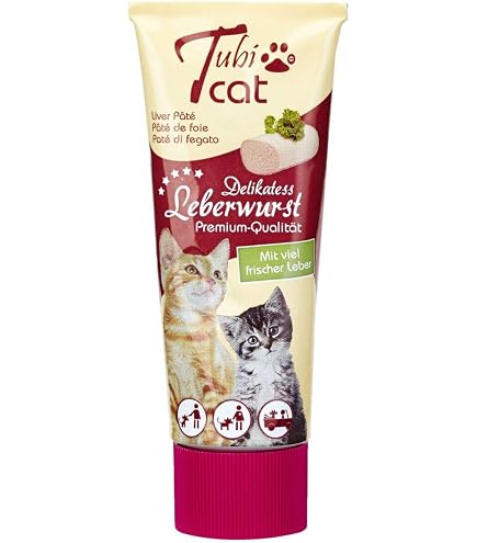 Trixie PREMIO Leverworst Voor Katten – 3x75g, Zoutarm, Met Taurine, Perfect Als Beloning Of Medicijnhulp