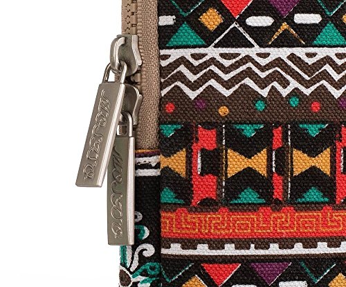 MOSISO Böhme Stil Canvas Gewebe Hülle Laptop Sleeve Tasche Beutel für 11-11,6 Zoll MacBook Air, Ultrabook Netbook Tablette, Phönix - 5