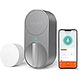 Lockin Smartes Türschloss G30, WLAN & App-Steuerung, Auto-Lock, Alexa- & Google-kompatibel, keyless Entry elektronisches türschloss, Grau