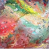 Unikat Exklusive-ART Malerei abstrakt Bild handmade öl original painting acryl modern XXL Titel: space (80 cm x 80 cm)