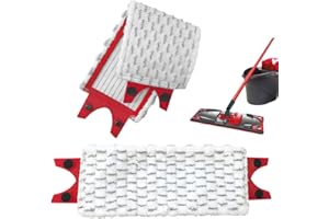 PLCatis Serpillere Vileda Recharge Lot de 2 Lavette Vileda 2en1 Balai Serpillere Tissu Microfibre pour Absorption Supérieure Doux pour les Sols pour un Nettoyage Sans Effort