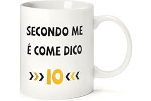 Surhik Regali Natale 2025 Offerte,330ml Ceramica Tazza Divertenti,Idee Regalo Natale 2025,Pensierini Regalo Uomo Donna Collega per Compleanno, Anniversario
