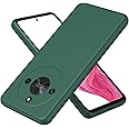 Zubitech Case for Honor X9b Soft Silicone TPU Case, Lightweight Protective Cover Smooth Finish Camera Protective Shock Absorbant Stylish Case for Men Women Compatible with Honor X9b 5G (Green)