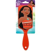 Disney Vaiana 3D Detangling Brush XXL - For All Hair Types - Flexible Tips &amp; Comfort Pad - Use on Wet or Dry Hair - Official