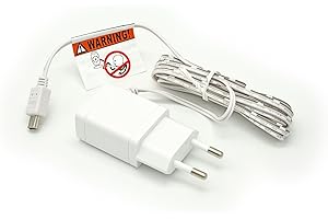 AURUM Ladekabel für Babyphone GHB, BOIFUN, Luvion, Oretti, Cosansys, OLEKE, TrueLife, Lionello Babyfon Ladegerät