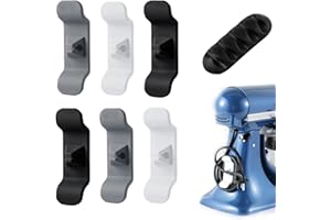 OHSN Support de Cordon pour Appareils Electroménagers 6 Organiseur de Cordon pour Appareils de Cuisine Pour Enrouleur de Câbles de Cuisine Organiseur de Câbles Enrouleur de Cordon D'appareil de Cuisine